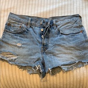 Levi’s denim shorts